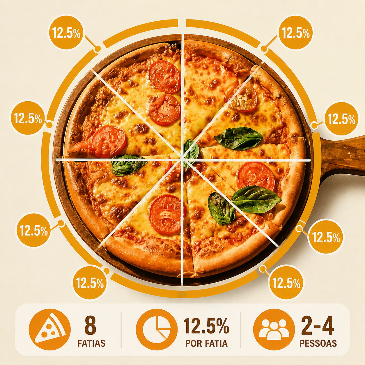 Exemplo visual do comando /graph: Crie um gráfico único e expressivo que torne os números imediatamente compreensíveis.