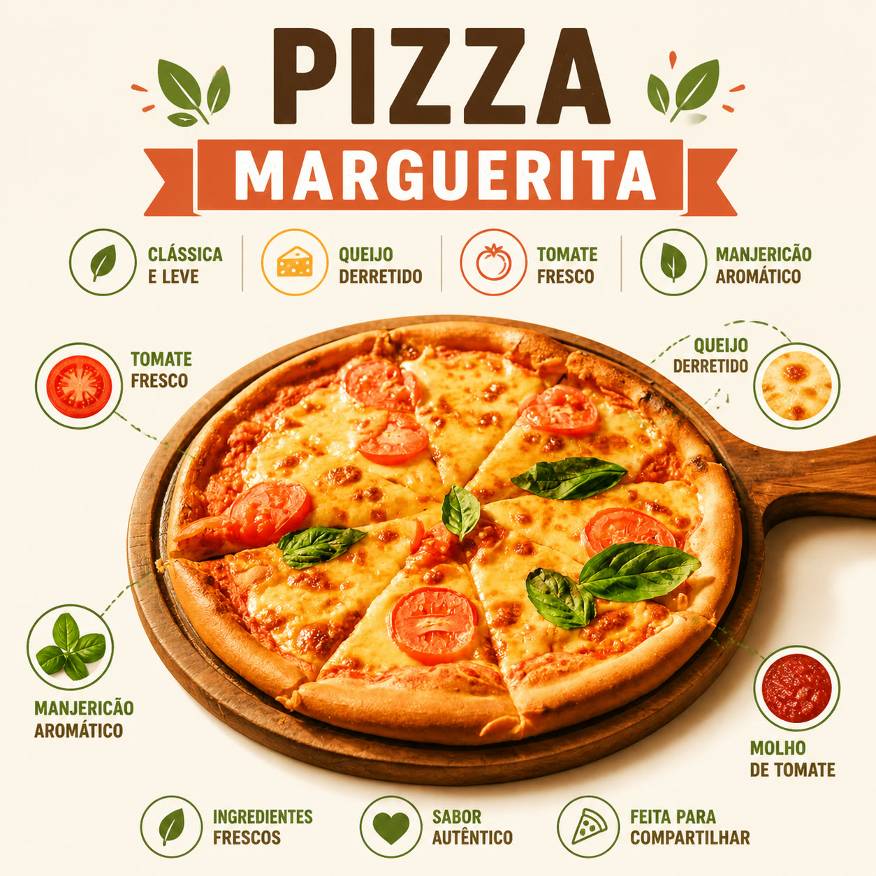Exemplo visual do comando /infographic: Converta o conteúdo em um infográfico limpo, hierárquico e fácil de escanear.